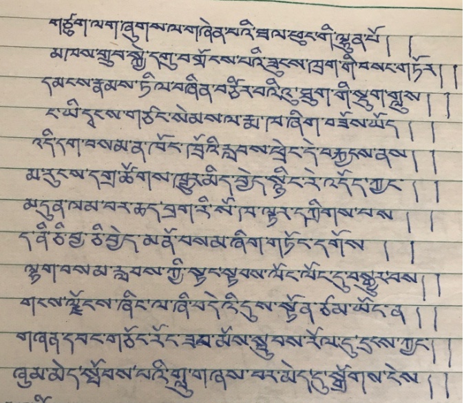 དགུ་ཆུའི་བདེན་གཏམ།